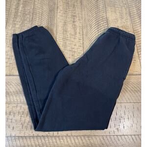 Athletic Works Mens Sweatpants Small Black Jogger Elastic Waist